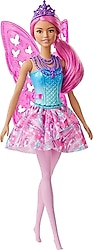 Barbie Dreamtopia Peri Bebek Pembe Saçlı GJJ99