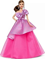 Barbie Fiyonk Elbiseli Doğum Günü Bebeği JBJ08