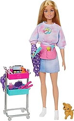 Barbie Malibu Stilist Bebek HNK95