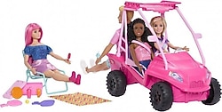 Barbie Mysteries Beach Detectives Plaj Arabası JFV68