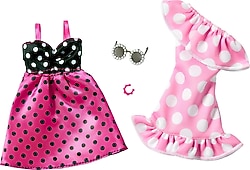 Barbie'nin Kıyafet Koleksiyonu 2'li Paket HYV04