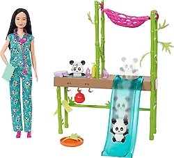 Barbie Panda Bakımı Oyun Seti HKT77
