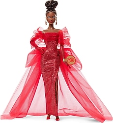 Barbie Signature 80. Yıl Brunette Bebeği JBJ18