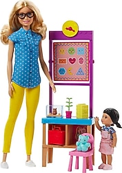 Barbie Sınıf Öğretmeni Bebeği FJB29