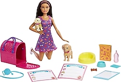 Barbie ve Köpekçikleri Oyun Seti HKD86