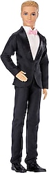 Barbie Smokinli Sarı Saçlı Damat Ken DVP39