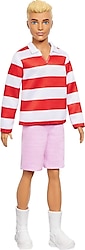 Barbie Yakışıklı Ken Bebek Pembe Şortlu HYV01