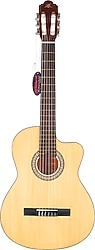 Barcelona LC 3900 CNL Cutaway Natural Klasik Gitar