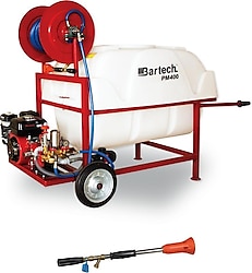 Bartech PM400-Y VT30 400 lt Tekerlekli Pülverizatör İlaçlama Makinesi