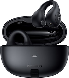 Baseus Airgo AS01 TWS Siyah Open Ear Bluetooth Kulaklık