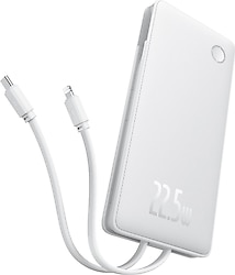 Baseus Airpow Lite Beyaz 10000 mAh 22.5 W Hızlı Şarj Powerbank