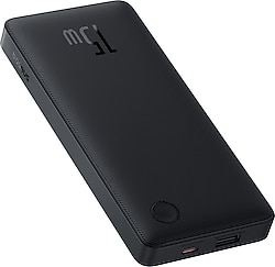 Baseus Airpow Lite Siyah 10000 mAh 15 W Hızlı Şarj Powerbank