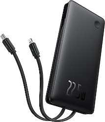 Baseus Airpow Lite Siyah 10000 mAh 22.5 W Hızlı Şarj Powerbank