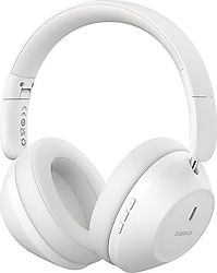 Baseus Bass 30 Max Beyaz Kulak Üstü Bluetooth Kulaklık