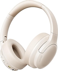 Baseus Bass BH1 Lite Beyaz Kulak Üstü Bluetooth Kulaklık