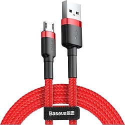 Baseus Cafule 2.4A Micro USB 0.5 m Hızlı Şarj Kablosu
