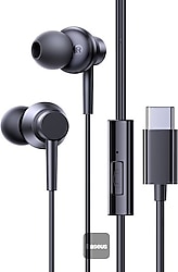 Baseus Encok CZ11 Type-C Kablolu Kulak İçi Kulaklık