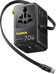Baseus Enercore 70 W Type-C Kablolu Hızlı Şarj Aleti