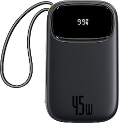 Baseus EnerFill FC31 Siyah 10000 mAh Hızlı Şarj Powerbank