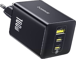 Baseus Enerfill FE11 100 W Siyah Hızlı Şarj Adaptörü