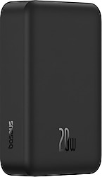 Baseus EnerFill FM41 Mini Siyah 20000 mAh Hızlı Şarj kablosuz Powerbank