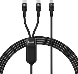 Baseus Flash II 1.5 m 2in1 Hızlı Şarj Kablosu