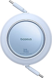 Baseus Free2Pull 1.5 m Mavi Type-C to Type-C Hızlı Şarj Kablosu