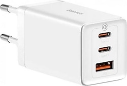Baseus GaN5 Pro 65 W Beyaz Type-C Kablolu Hızlı Şarj Aleti