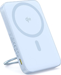 Baseus PicoGo Qi2 Mavi 5000 mAh Hızlı Şarj MagSafe Powerbank