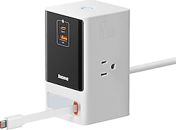 Baseus PowerCombo 6in1 65 W Şarj Adaptörü