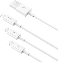 Baseus Superior 0.5 m 3in1 Hızlı Şarj Kablosu