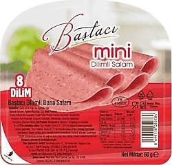 Baştacı 60 gr Dana Dilimli Salam
