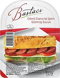 Baştacı Dana Dilimli Sucuk 250 gr