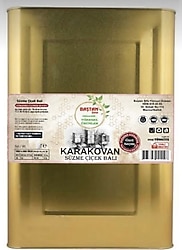 Baştan Yöresel Karakovan Süzme Çiçek Balı 25 kg