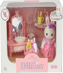 Bay Dreamy Mini Tavşan Aksesuarlı Lavabo Seti 6621-5