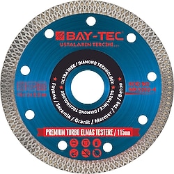 Bay-Tec MK0282-4 180x22.23 mm Premium Turbo Elmas Testere