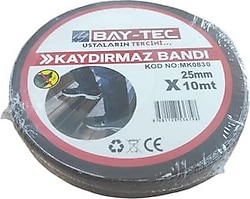 Bay-Tec MK0830 10 m x 25 mm Kaydırmaz Bant
