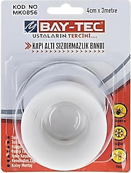 Bay-Tec MK0856 3 m x 40 mm Kapı Altı Sızdırmazlık Bandı
