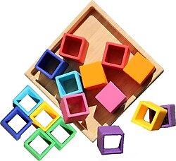 bblüv Blöx Eğitici Silikon Puzzle