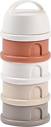 Beaba 4 Katmanlı Cotton White-Terracotta Süt Tozu Kutusu