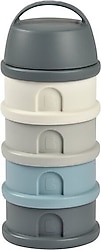 Beaba 4 Katmanlı Mineral Grey-Blue Süt Tozu Kutusu