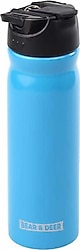 Bear & Deer MT0001 Mavi 500 ml Çelik Matara