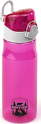 Bear & Deer MT0004 750 ml Pastel Pembe Tritan Plastik Kelepçeli Matara