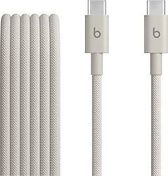 Beats 1.5 m Bej Type-C to Type-C Hızlı Şarj Kablosu