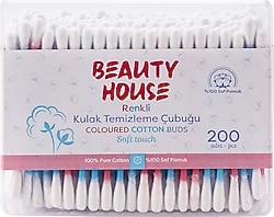 Beauty House Renkli 200'lü Kulak Çubuğu
