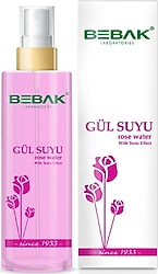 Bebak Gül Suyu Sprey 160 ml Tonik