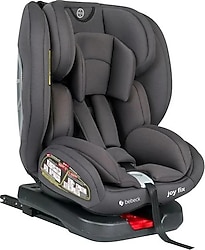 Bebeck Joy Fix 360° Dönebilen Isofixli Gri 0-36 kg Oto Koltuğu