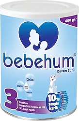 Bebehum 3 Devam Sütü 400 gr Teneke Kutu