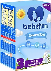 Bebehum 3 Devam Sütü 800 gr