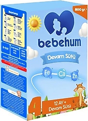 Bebehum 4 Devam Sütü 800 gr